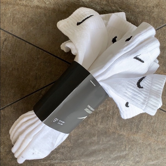 NIKE EVERYDAY COTTON CUSHIONED ANKLE 6 pairs socks - Picture 1 of 16